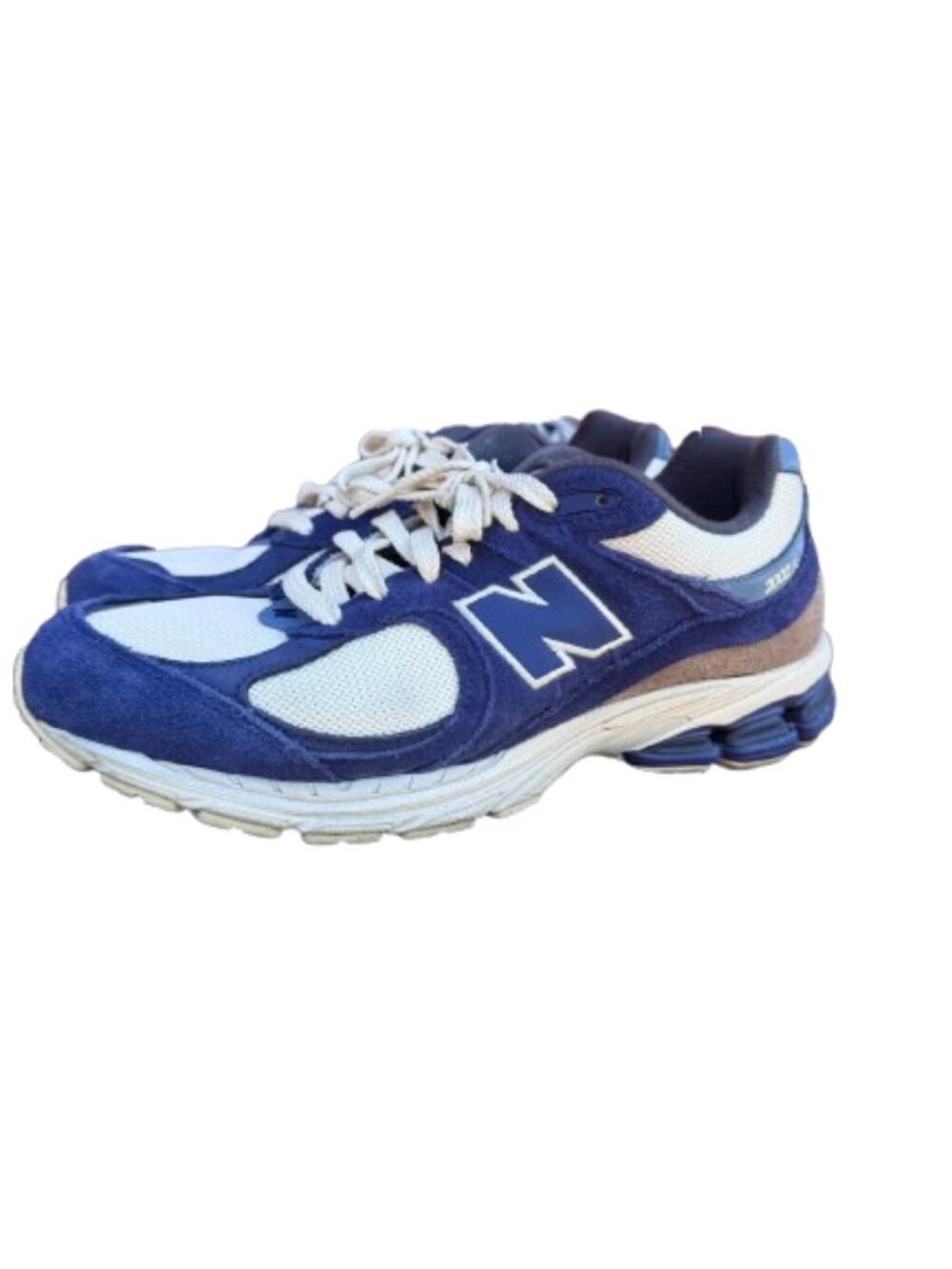 New Balance 2002R Blue Gray Suede Mesh Gorpcore Sneakers Men’s 9 / Women’s 10.5